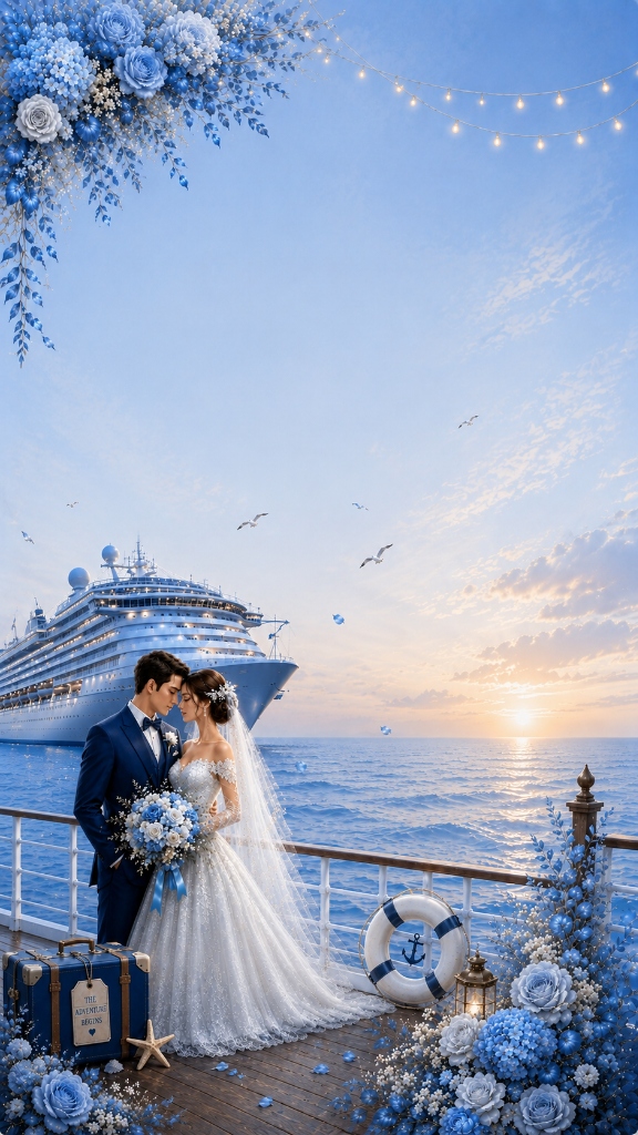 Aldrin & Natasha on cruise ship deck